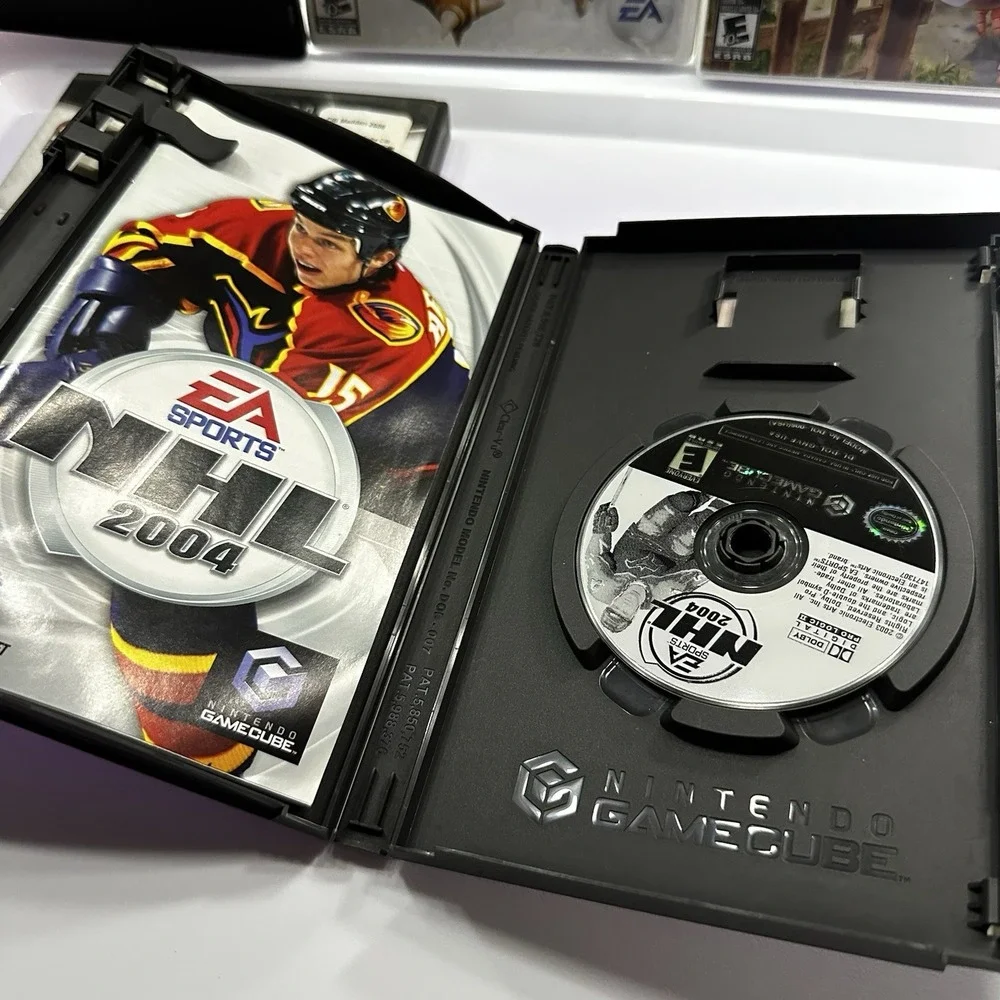 Video Game Lot Wii Gamecube Fantastic Four Spore Hero Chickenshoot NHL Madden